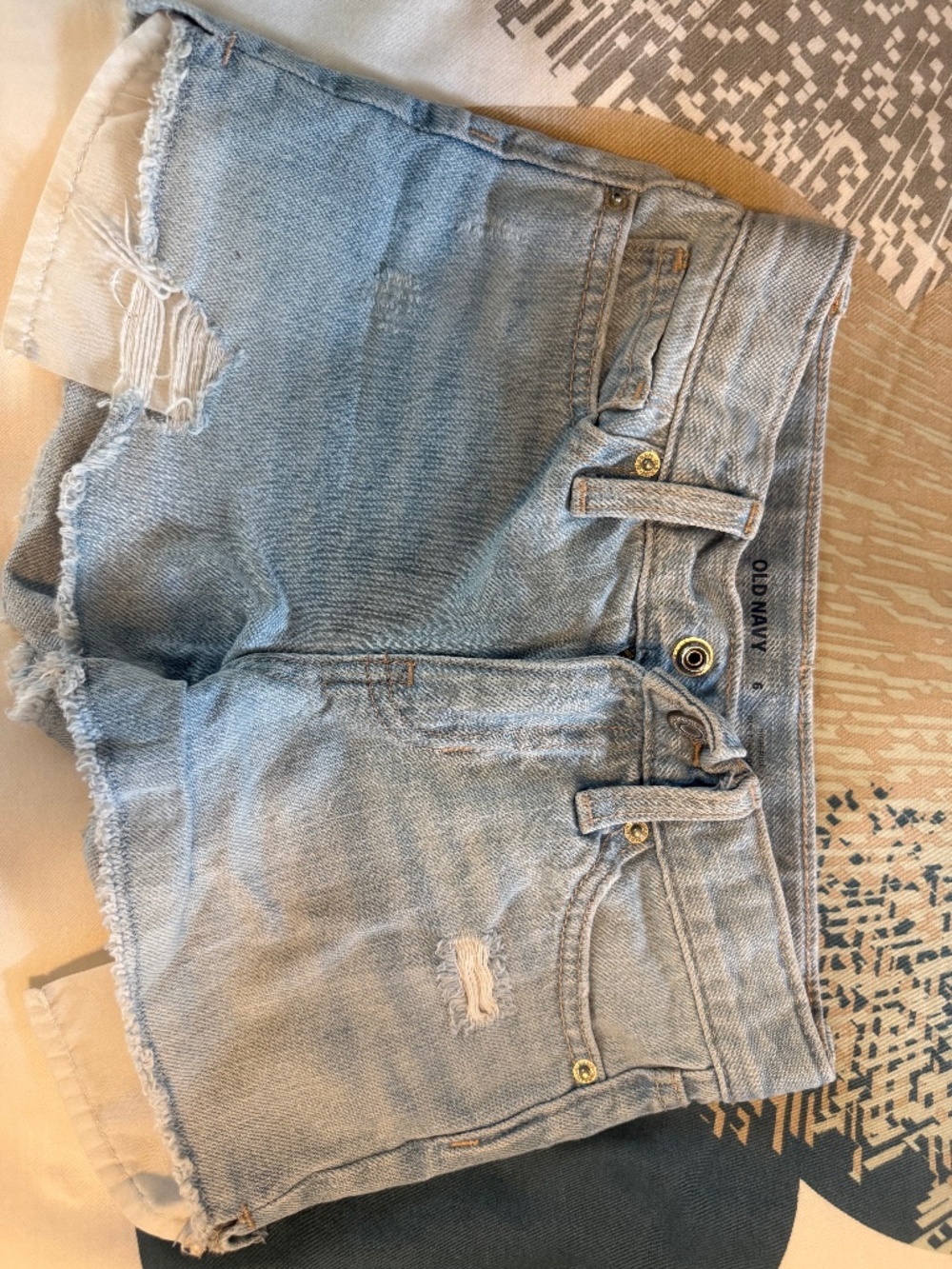 Old Navy Jean shorts- size 6